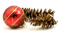 New year Christmas Ribbons ornaments happy new year Christmas 