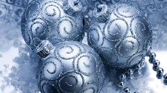 New year Christmas Ribbons ornaments happy new year Christmas 