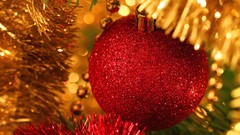 New year Christmas Ribbons ornaments happy new year Christmas 