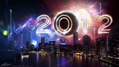 New year digital art