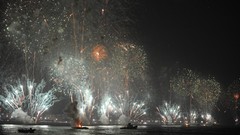 New year fireworks