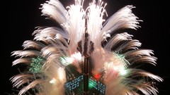 New year fireworks taipei 101