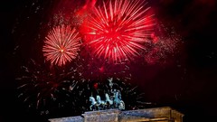 New year germany Berlin brandenburg gate