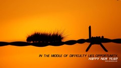 New year Greetings Card