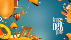 New year Greetings Card