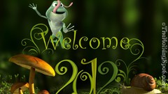 New year Greetings Card