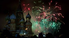 New year Moscow Red Square