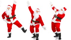 New year santa claus