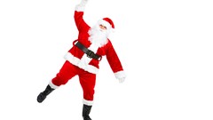 New year santa claus