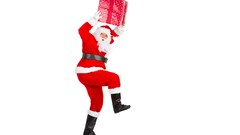 New year santa claus