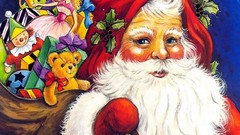 New year santa claus