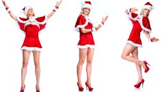 New year santa claus