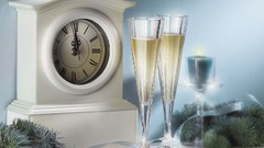 New year toast happy new year