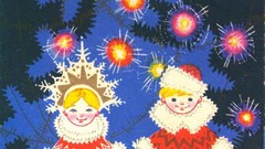 New year USSR postcards 1968