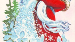 New year USSR postcards