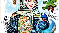 New year USSR postcards