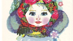 New year USSR postcards