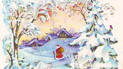 New year USSR postcards
