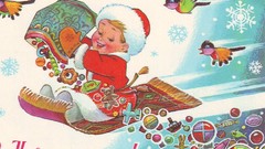 New year USSR postcards