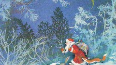 New year USSR postcards