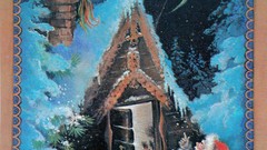 New year USSR postcards