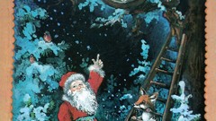 New year USSR postcards