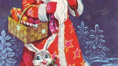 New year USSR postcards