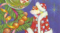 New year USSR postcards