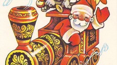 New year USSR postcards