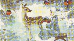 New year USSR postcards