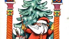 New year USSR postcards