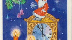 New year USSR postcards