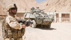 New Zealand military Afghanistan ISAF LAV-25