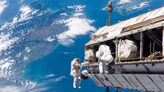 New Zealand Space NASA astronaut Earth spacesuit spaceship