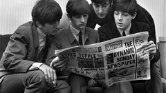 Newspapers The Beatles paul mccartney John Lennon George 