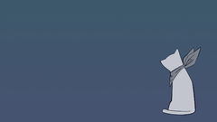 Nichijou simple background Anime