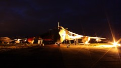 Night Aircraft military bomber aviation air force British front 