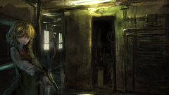 Night anime girls original