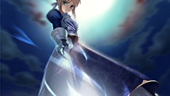 Night Anime saber anime girls fate stay night fate series