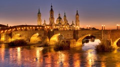 Night architecture rivers