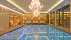 Night architecture swimming pools