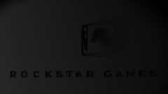 Night black and white rockstar games logos