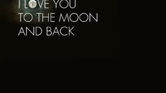 Night black sky dark love moon shine