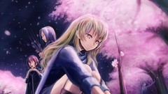 Night blondes long hair boots brown eyes short hair cherry 