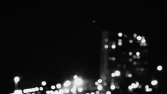 Night blurred cityscapes towns