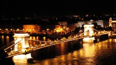 Night Bridges architecture buildings cityscapes