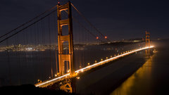 Night Bridges golden gate