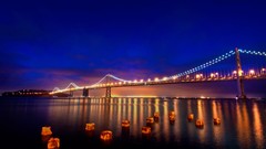 Night Bridges lanterns