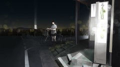 Night brown short hair