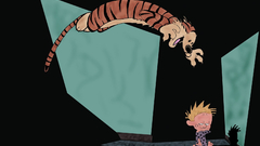 Night calvin and hobbes